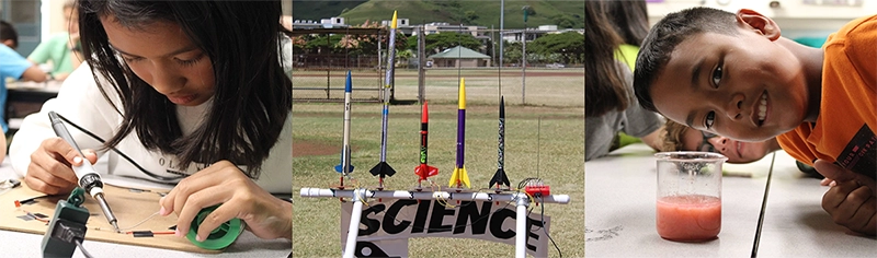 Science camp counselors